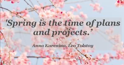 Spring time quote