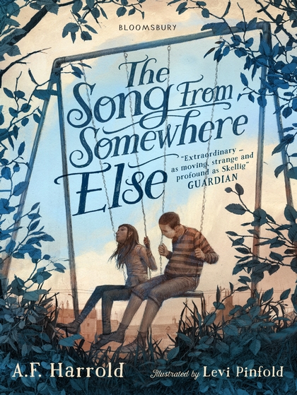 New review: The Song from Somewhere Else by A.F. Harrold illustrated by  Levi Pinfold | thebookactivist