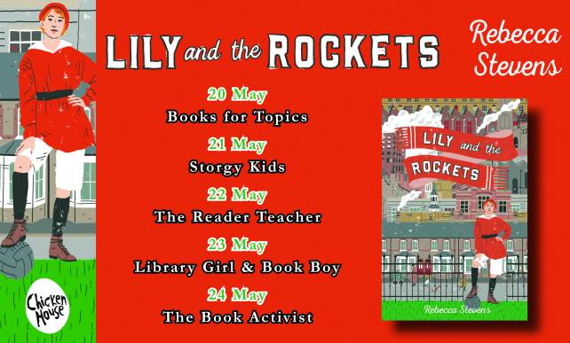Lily &amp; the Rockets blog tour banner